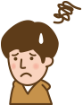 悩む男性D